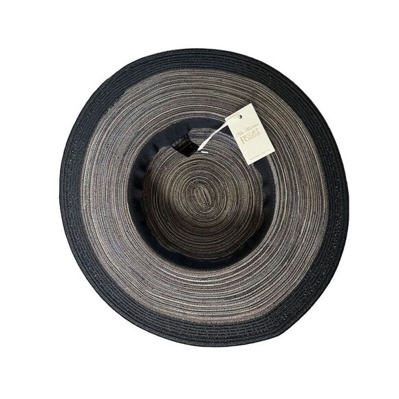 Pia Rossini Women's Extra-Wide Brim Floppy Sun Hat Black One Size - Picture 4 of 7